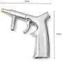 Jewboer Air Sand Blaster Siphon Feed Blast Gun Nozzle Ceramic Tips Abrasive Sand Blasting