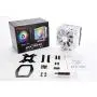 Enermax ETS-T50 Axe Addressable RGB CPU Air Cooler 230W+ TDP for Intel/AMD Univeral Socket 5 Direct Contact Heat Pipes 120mm PWM Fan White: ETS-T50A-W-ARGB