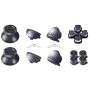 TOMSIN Metal Buttons for DualShock 4, Aluminum Metal Thumbsticks Analog Grip & Bullet Buttons & D-pad & L1 R1 L2 R2 Triggers for PS4 Controller Gen 1 (Dark Grey)