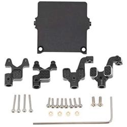 Facibom Metal Front & Rear Adjustable Shock Damper Towers Mount Upgrade Accessories for 1/24 RC Crawler Axial SCX24 90081 Parts