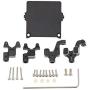 Facibom Metal Front & Rear Adjustable Shock Damper Towers Mount Upgrade Accessories for 1/24 RC Crawler Axial SCX24 90081 Parts
