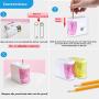 Pencil Sharpener,Classroom Electric Pencil Sharpener,to Prevent Accidental Opening,Can Automatically Stop The Childrens Electric Pencil Sharpener,Suitable for Students,Artists,Classrooms,Ofices