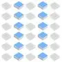 30pcs Aluminum Heatsink 14x14x6mm / 0.55x0.55x0.24 inches with Thermal Conductive Adhesive Tape for Raspberry pi Electronic Chip MOS IC Diode Triode Cooling Heat Dissipation 30pcs Aluminum Heatsink 14x14x6mm / 0.55x0.55x0.24 inches with Thermal Conductive Adhesive Tape for Raspberry pi Electronic Chip MOS IC Diode Triode Cooling Heat Dissipation