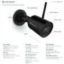 Amcrest SmartHome 4MP Outdoor WiFi Camera Bullet 4MP Outdoor Security Camera, 98ft Night Vision, Built-in Mic, 101° FOV, 2.8mm Lens, MicroSD Storage, ASH42-B-V2 (Black) Amcrest SmartHome 4MP Outdoor WiFi Camera Bullet 4MP Outdoor Security Camera, 98ft Night Vision, Built-in Mic, 101° FOV, 2.8mm Lens, MicroSD Storage, ASH42-B-V2 (Black)