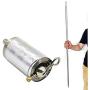 ZWIFEJIANQ Magic Pocket Staff Portable Martial Arts Metal Staff 110CM 150CM (Silver, 110cm) ZWIFEJIANQ Magic Pocket Staff Portable Martial Arts Metal Staff 110CM 150CM (Silver, 110cm)