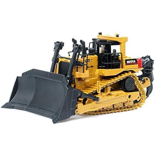 1/50 Scale Diecast Collectible Dozer with Ripper, High Detail Metal Dozer Model Toy for Kids (Dozer)