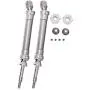 T best RC Rear Drive Shaft Set, 1/10 RC Metal CVD Transmission Shaft Fit for Traxxas Slash Car NSV775(Titanium)