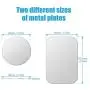 WixGear Mount Metal Plate with Adhesive for Magnetic Cradle-Less Mount -X4 Pack 2 Rectangle and 2 Round (Compatible with WixGear mounts) (Silver) WixGear Mount Metal Plate with Adhesive for Magnetic Cradle-Less Mount -X4 Pack 2 Rectangle and 2 Round (Compatible with WixGear mounts) (Silver)