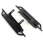 LCX Racing 1/10th RC Crawler Car Metal Rail Steel Side Step Running Board Rock Slider for Redcat Gen8 Scout II, Upgrades Parts Accessories