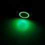 Etopars Black Case 16mm Green Angel Eye Symbol LED 12V Push Button Metal Toggle Switch Socket Plug Wire Car Vehicle
