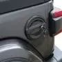 JeCar Locking Fuel Filler Cover Aluminum Gas Tank Door Exterior Accessories for Jeep Wrangler 2018-2021 JL JLU, Carbon Fiber Texture JeCar Locking Fuel Filler Cover Aluminum Gas Tank Door Exterior Accessories for Jeep Wrangler 2018-2021 JL JLU, Carbon Fiber Texture