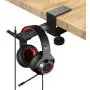 Headphone Headset Stand Holder, 6amLifestyle Universal Metal Gaming Headphones Hanger Mount Under Desk Hook Clip with Adjustable Clamp for All Headsets, Black(Patented) Headphone Headset Stand Holder, 6amLifestyle Universal Metal Gaming Headphones Hanger Mount Under Desk Hook Clip with Adjustable Clamp for All Headsets, Black(Patented)