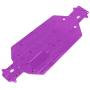 freneci Metal Chassis Plate Replacement for RC 1/10 HSP 94103 94123 Truck Off Road Buggy Upgrade Parts (Blue) - Blue