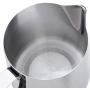 Milk Frothing Pitcher Jug - 12oz/350ML Stainless Steel Coffee Tools Cup - Suitable for Espresso, Latte Art and Frothing Milk, Attached Dessert Coffee Spoons