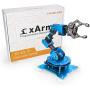 xArm 1S Robotic Arm 6DOF Full Metal Programmable Arm with Feedback of Servo Parameter, Wireless/Wired Mouse Control, Mobile Phone Programming
