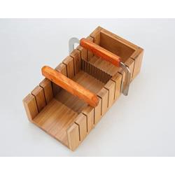 Wood Soap Mold Loaf Cutter Mold with 1pcs Wavy & Straight Planer Cutting Tool Set (1 INCHES)