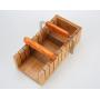 Wood Soap Mold Loaf Cutter Mold with 1pcs Wavy & Straight Planer Cutting Tool Set (1 INCHES)