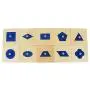 Danni Family Version Baby Shape Cognition Toy Montessori Wood Geometric Insets Set/10 Early Childhood Education Preschool Training Kids Toys Danni Family Version Baby Shape Cognition Toy Montessori Wood Geometric Insets Set/10 Early Childhood Education Preschool Training Kids Toys