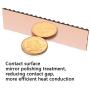 icepc M.2 PCI-E NVME 2280 SSD Graphene Coating Copper Heatsink,High Performance SSD Radiator with Thermal Pad for Laptop PC 2280 NGFF Solid State Disk Cooler(70x20x4mm)
