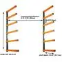 KASTFORCE KF1006 Lumber Storage Rack 6-Level System 110 lbs (50kg) per Level with Durable Sheet Metal Screws, Wood Rack, Workshop Rack