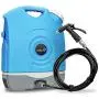 Ivation Multipurpose Portable Spray Washer w/Water Tank – Built in Rechargeable 2200 mAh Lithium Battery and 12v Car Plug - Metal Trigger Guns, Shower & Brush Heads and Flexible Hose