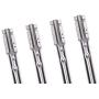 DcYourHome Gas Grill Must Have Easy Overhaul Kit -Stainless Steel Burners & Porcelain Steel Heat Plates Replacement for Kenmore 122.16134,Nexgrill 720-0719BL/0773/0783,Tera Gear1010007A