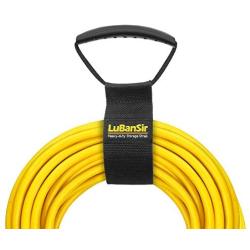 LuBanSir Portable Extension Cord Holder and Organizers - 2'' x 17'' (2 Pack) High-Density Weave Storage Straps with Carrying Handle for Garden Hose Storage and Garage Tool Organization