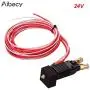Aibecy 2 in 1 Out Dual Color Metal Hotend Extruder Kit with Cable 0.4mm Brass Nozzle Print Heat 24V Compatible with CR-10 Series Ender-3 3D Printer