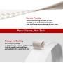 Holikme Door Draft Stopper Under Door Draft Blocker Insulator Door Sweep Weather Stripping Noise Stopper Strong Adhesive White 39'' Length