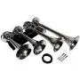 Viking Horns, Loud 149 Decibels Four Trumpet Train Air Horn Kit with 1.5 Gal Air Tank Viking Horns, Loud 149 Decibels Four Trumpet Train Air Horn Kit with 1.5 Gal Air Tank