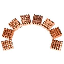 Jonsnowo Copper RAM/VGA Heatsink Video Memory Heatsink(8 PCS)