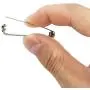 200 Pieces Pin Backs, Sonku Brooch Pin Backs Safety Clasp Bar Pin for Craft Project Corsages DIY Brooch Jewelry and More-4 Sizes(Silver)