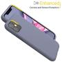 Miracase Liquid Silicone Case Compatible with iPhone 11 6.1 inch(2019), Gel Rubber Full Body Protection Shockproof Cover Case Drop Protection Case (Lavender Gray)