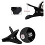 Cell Phone Stand, ZTON Aluminum Metal Universal Desktop Mobile Phone Holder for iPhone ipad Samsung and Any Smartphone in Office Bedroom Kitchen. (Black)