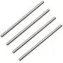 4Pack ShareGoo Metal Front Rear Suspension Arm Round Pin 40.5x2mm Upgrade Part for WLtoys A949 A959 A969 A979 K929 1/18 Scale Models RC Car