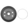 Motor Differential Gear 1:10 Metal Spur Differential Gear Spare Parts Accessory Fits for REMO RC Car