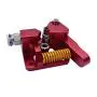 Authentic F1rst Layer Upgraded Dual Gear All Metal Extruder for Ender 3 / Pro/Ender 5 / Pro and All CR Series Printers with 1M Capricorn PTFE Tubing, Premium Bed Springs and Quality PC4-M10 Fittings
