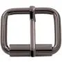 BIKICOCO 1 x 4/5 Roller Pin Buckles Handmade Hardware for Bags Leather Belt Webbing Straps, Gunmetal - Pack of 10