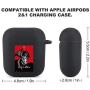 Devilman Crybaby AirPods Case Cover Compatible with Apple AirPods 2 & 1,Full Protective Durable Shockproof Drop Proof Headphone Cases with Keychain