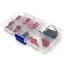 Baoer RC Car Accessories,Wltoys Metal Full Set Upgrade for 1/28 P929 P939 K979 K989 K999 k969 RC Car Parts red