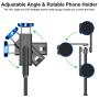 ATUMTEK Bluetooth Selfie Stick Tripod, Mini Extendable 3 in 1 Aluminum Selfie Stick with Wireless Remote and Tripod Stand 360° Rotation for iPhone 12/11 Pro/XS Max/XS/XR/X/8/7, Samsung and Smartphone ATUMTEK Bluetooth Selfie Stick Tripod, Mini Extendable 3 in 1 Aluminum Selfie Stick with Wireless Remote and Tripod Stand 360° Rotation for iPhone 12/11 Pro/XS Max/XS/XR/X/8/7, Samsung and Smartphone