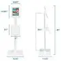 Mount-It! Anti-Theft iPad Floor Stand | Contact-Less iPad Floor Kiosk | Adjustable Locking iPad Floor Mount with Document Tray for iPad 9.7 (MI-3770W) Mount-It! Anti-Theft iPad Floor Stand | Contact-Less iPad Floor Kiosk | Adjustable Locking iPad Floor Mount with Document Tray for iPad 9.7 (MI-3770W)