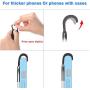 TFY Security Hand Strap with 360°Rotation Metal Ring Finger-Grip Holder & Stand for iPhone 8/6 / iPhone 6s / iPhone 7
