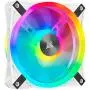 Corsair QL Series, iCUE QL120 RGB, 120mm RGB LED PWM White Fan, Single Fan Corsair QL Series, iCUE QL120 RGB, 120mm RGB LED PWM White Fan, Single Fan