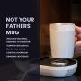Nomodo Trio Wireless Qi-Certified Fast Charger with Mug Warmer/Drink Cooler
