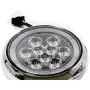 iJDMTOY Chrome Finish LED Rally Driving Lights Compatible With MINI Cooper w/Halo Ring LED Daytime Running Lights, Powered by (9) High Power 3W LED Lights As Driving Lamps & (30) LED Lights as DRL iJDMTOY Chrome Finish LED Rally Driving Lights Compatible With MINI Cooper w/Halo Ring LED Daytime Running Lights, Powered by (9) High Power 3W LED Lights As Driving Lamps & (30) LED Lights as DRL