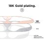 elago Upgraded AirPods Dust Guard (Rose Gold, 1 Set) – Dust-Proof Film, Luxurious Looking, Must Watch Easy Installation Video, Protect AirPods from Metal Shavings [US Patent Registered]