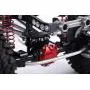 RZXYL Axial SCX10 II Axle Aluminum Alloy Universal Front Axle and Rear Axle for 1:10 Axial SCX10 ii RC Model Crawler Truck Car Upgrades Part(Black)