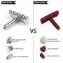 Sukemichi Heavy Metal T Handle Gear Shifter Knob for Jeep Wrangler JK 2012-2017 Dodge Charger Challenger Compass Sukemichi Heavy Metal T Handle Gear Shifter Knob for Jeep Wrangler JK 2012-2017 Dodge Charger Challenger Compass
