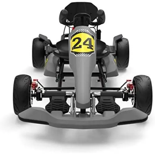 HYPER GOGO GoKart Kit - Hoverboard Attachment - Compatible with All Hover Boards ,Grey HYPER GOGO GoKart Kit - Hoverboard Attachment - Compatible with All Hover Boards ,Grey